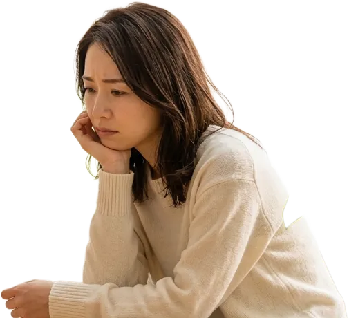 悩む女性